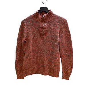 Vintage Liz Claiborne 3/4 half zip Sweater size XL